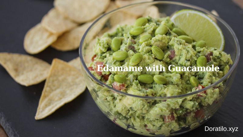 Edamame with Guacamole